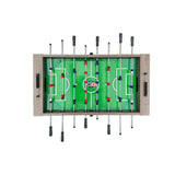 KICK Dominator 55" Foosball Table (Brown) – Professional Full-Size Indoor Game Table