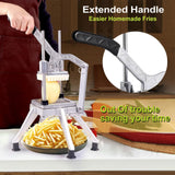 Commercial Vegetable Fruit Food Chopper Stainless Steel Replacement Blades, 1/2", 3/8", 1/4" & 6-Wedge Blades for Restaurants Home Kitchen ALINGET