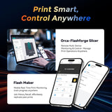 3D Printer AD5M, 1-Click Full-Auto Calibration 600mm/s Fast Printing, CoreXY High-Speed Precision with Every Layer
