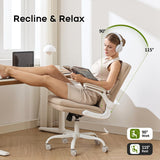amseatec Office Chair Adjustable Desk Chair Mid Back Executive Comfortable