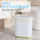 Bathroom Small Trash Can with Automatic Touchless Lid