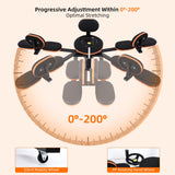 FAHKNS Leg Stretcher,Stretcher Split Machine for Flexibility, 220lb Heavy Duty Steel Frame Stretching Equipment,Leg Stretching Training Machine for Home Gym Split Machine Training Fitness