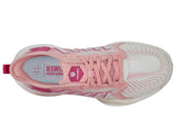 K-Swiss Women's Pickleball Supreme Shoe, Cloud Dancer/Raspberry Sorbet, 10 M