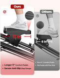 YOLEO Adjustable Resistance Stair Steppers for Exercise at Home, Folding Cardio Stairmaster with 3 Workout Modes & Oversized Pedal,90% Pre-Assembled Stair Climber with Handlebar for Full Body Workout