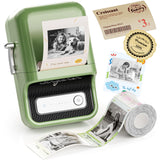 NIIMBOT B21 Pro 300 DPI Bluetooth Label Maker with Tape, Green