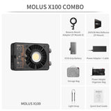 ZHIYUN MOLUS X100 Bi-Color Combo 100W LED Video Light V2 Upgraded Version