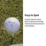 Trust Bison V Golf Balls, K8 Model, Designed to Help Golfers Break 90 (White, 100 Pcs Value Pack) Trust