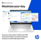 HP Laptop 2026 Business Students, Copilot AI+MS 365, 128GB UFS, Intel CPU