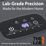 The Lab Made LMCM Electric Food Composter – 24-Hour Kitchen Recycler, Odorless, Meat & Dairy Safe, Quiet Low Noise, 3.5L Capacity Indoor Compost Machine, Turn Food Waste into Fertilizer, Gray