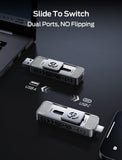 MOVE SPEED 4TB 1050MB/s Read High-Speed External Drive Dual USB