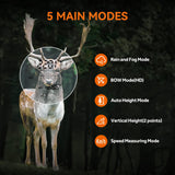 Range Finder for Shooting High Precision ±0.5 yd, Hunting Rangefinder Up to 656 Yards, Laser Range Finder (Camo) ACPOTEL