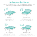 Best Choice Products Ergonomic Twin XL Size Adjustable Bed Frame