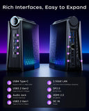 ACEMAGICIAN S3A Mini PC, Ryzen 7 H 255 (Up to 4.9GHz, 8C/16T), Radeon 780M Graphics