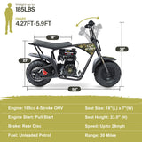 BRM100 Mini Dirt Pit Bike 105cc 4-Stroke Off Road for Teens Adults 220 LBS