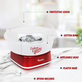 Cotton Candy Machine – Retro Cotton Candy Maker – Cotton Candy Maker Machine For Homemade Sweets – Ideal for Birthday, Party, Gatherings – Works with Flossing Sugar or Hard Candy Darice