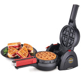 Stuffler Stuffed Waffle Maker, Belgian, Large, Black Presto