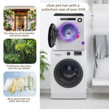 Dessiz 1.6 Cu.Ft.,11LBS Compact Dryer 950W Portable Clothes Dryer Machine with Stainless Steel Drum and Exhaust Hose,Dryer for RVs, Apartments,Dorm Rooms- Quiet, Sturdy,Easy to Use and LED Display