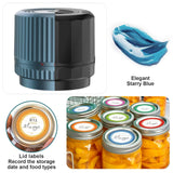 M12 Auto Stop Electric Mason Jar Vacuum Sealer - 2026 Upgrade Smart Jar Vacuum Sealer for Mason Jars with Wide and Regular 2500mAh Battery Portable Mason Jar Sealer Machine Kit