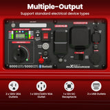 maXpeedingrods 6000W Inverter Generator with Bluetooth® App Remote Control