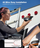 AUTO-VOX Wireless RV Backup Camera System, Rear and Side Coverage