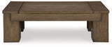 Signature Design by Ashley Rosswain Contemporary Lift-Top Coffee Table, Dark Brown