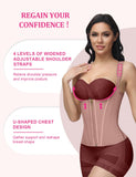 SHAPSHE Waist Trainer for Women, Tummy Control Sports Girdle, Workout Body Shaper with Adjustable Shoulder Strap