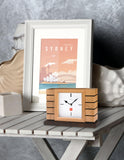 Bulova Usonian II Frank Lloyd Wright Mantel Clock