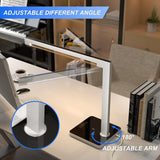 Hengsense Aluminum LED Desk Lamp with Charging Station, 15W Table Lamp Work