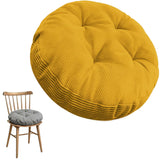 Round Chair Pads - Comfortable Kitchen Seat Pads - Non-Slip Washable
