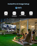 Dangbei MP1 MAX Triple Laser Projector 4K - 3100 ISO Lumens, 110% BT.2020, Google TV with Netflix Officially, 300'' Display, 2x12W Dolby Audio DTS:X, HDR10+, Blu-ray 3D