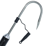 Promar GF-22: Aluminum Gaff 2Ft, Eva Grip, Black
