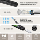 Ear Wax Removal, Ear Cleaner with Camera and Light, Ear Cleaning LEAPOA