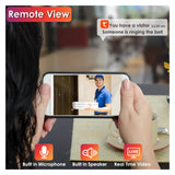 Tuya WiFi Doorbell Camera Outdoor 1080P Wireless Video Intercom(Option 4)