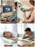 2-in-1 Ergonomic Keyboard Stand with Wrist Rest, Light Green