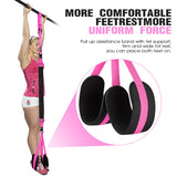 Ayombo Pull Up Assistance Bands, Heavy Duty Pull Up Resistance Bands for Strength Training, Adjustable Assist Band with Foot Strap, Suitable for Families Gyms Parks with Pull-Up Bars Equipment
