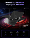 NIMO 17.3" Gaming-Laptop, AMD Ryzen 7 8745HS (Up to 4.9GHz Beat R9 7940HS) 32GB RAM 1TB SSD Radeon 780M, USB 4.0 FHD PC for AI Multitasking & Remote Video Creators Streaming 2-Yr Warranty