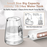 H2ofloss Potable Water Flosser with Beginner Tip – 5 Oral Care Modes, 2500mAh Rechargeable Dental Irrigator with 300ml Tank, IPX7 Waterproof, Portable for Braces, Teeth & Gums, Travel-Friendly