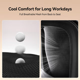 SIHOO B100 Mesh Office Chair, Comfy Ergonomic Office Chair