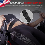 HARISON Inversion Table for Back Pain Relief - Decompression Back Stretcher, 350LBS Capacity Strength Training Inversion Equipment, Decompression Table with Safe Belt & Comfortable Ankle Holders