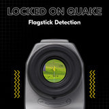 Nikon COOLSHOT 20i GIII Golf Rangefinder | Rainproof Laser rangefinder with Slope, Locked On Quake and 5 Year Warranty