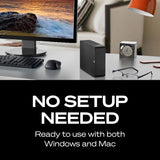 Seagate Expansion 24TB External Hard Drive HDD - USB 3.0, with Rescue Data Recovery Services
