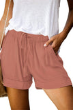 Daspkuwy Womens Shorts Lightweight Running Curvy Shorts for Women Resort Wear Cruise Petite Distressed Dressy Pink Cute Flowy Women¡¯s Shorts M