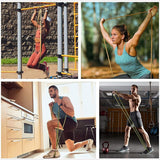 VEICK Exercise and Pull Up Assistance Bands Set - Long Heavy Stretch Bands for Home Workouts, Power Gym Equipment