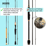Booms Fishing PB4 4.4ft~5ft Fishing Rod and Reel Case, Portable Folded Fishing Pole Case, 0.6ft/8" Extended Design Fishing Spinning Rod Bag, Store Up to 2~3 Fishing Rods and Reels, 52"~60"