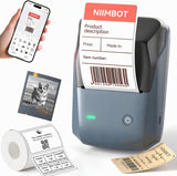 NIIMBOT B1 Pro 300 DPI Label Maker with Red & Black Printing, Blue