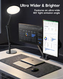 LitONES Desk Lamp for Home Office, Professional Video Call Light, CRI>98