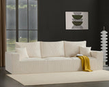 113" Modular Sectional Sofa 3 Seats Boneless Couches for Living Room