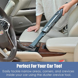 PROMOMO Handheld Vacuum Cordless, Super Lightweight 1.4lb with Powerful Suction, Charging Dock, Single Touch Empty and Detachable Dust Cup, Portable Mini Car Vac for Home Pet Car