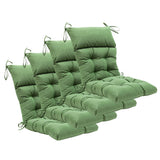 QILLOWAY Indoor/Outdoor High Back Chair Cushion