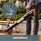 Worx 20V 12" Cordless String Trimmer & 360 CFM Leaf Blower Combo, 2 Batteries & Charger Included, WG928